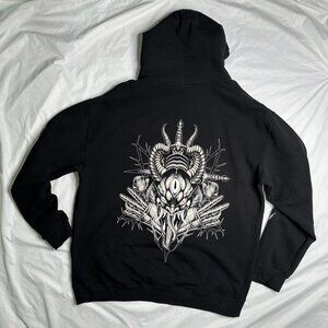 Stay Cold Apparel Demon Sword Hoodie Independent Trading Co. Pullover Black 3XL